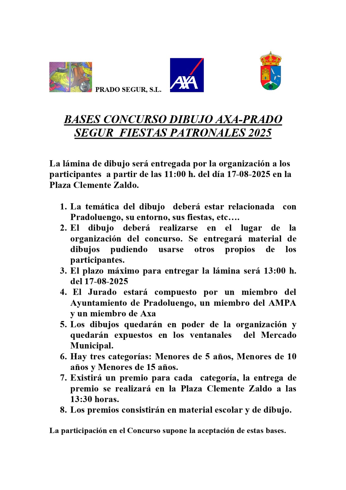 CONCURSO DE DIBUJO AXA-PRADO SEGUR 