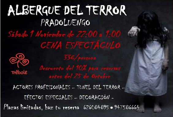 Cartel Albergue del terror