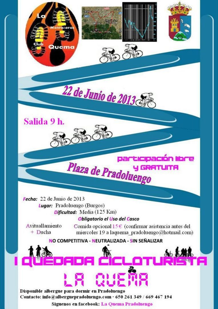 I Quedada Cicloturista de Pradoluengo