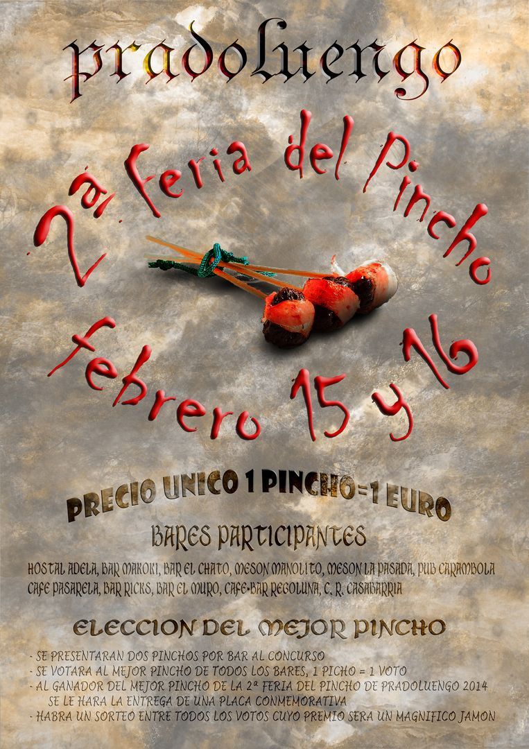 Cartel II Feria del Pincho