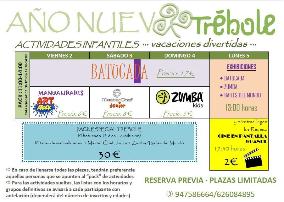 Actividades infantiles