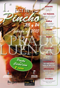 I Feria del Pincho en Pradoluengo