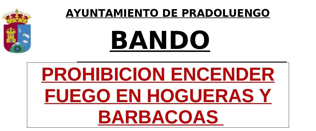 🚫🔥 QUEDA TOTALMENTE PROHIBIDO HACER FUEGO🔥🚫