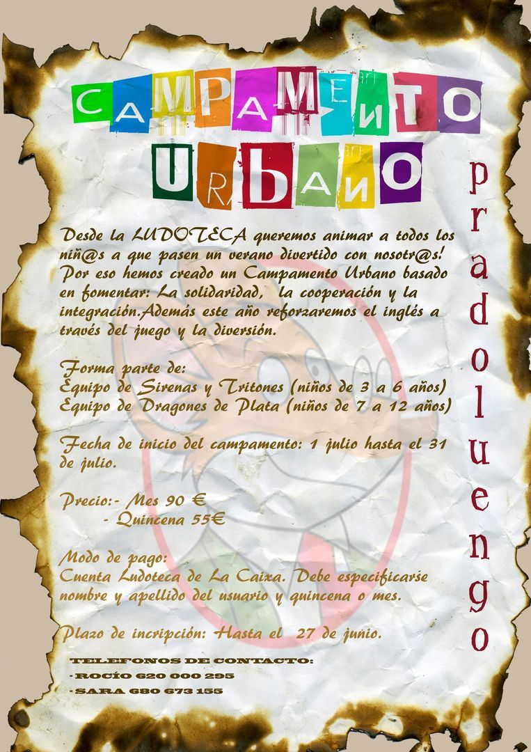 Campamento Urbano de Pradoluengo