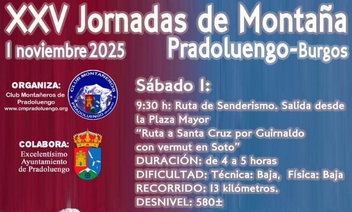 XXV JORNADAS DE MONTAÑA DEL CLUB DE MONTAÑEROS