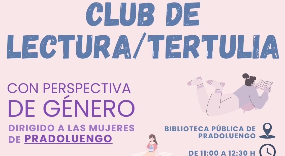 📚 CLUB DE LECTURA/TERTULIA PARA LAS MUJERES DE PRADOLUENGO 👩🏼‍🤝‍👩🏽